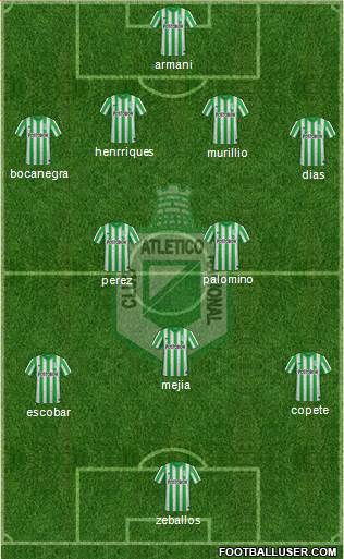 CDC Atlético Nacional Formation 2015