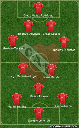 Independiente Formation 2015