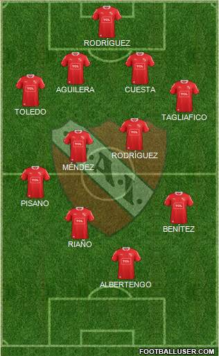 Independiente Formation 2015