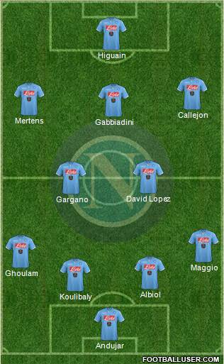 Napoli Formation 2015