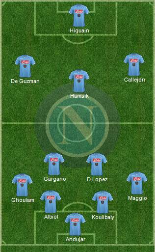 Napoli Formation 2015
