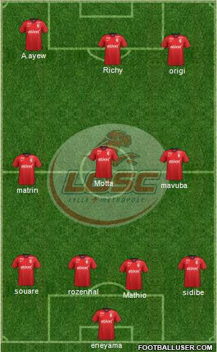 LOSC Lille Métropole Formation 2015