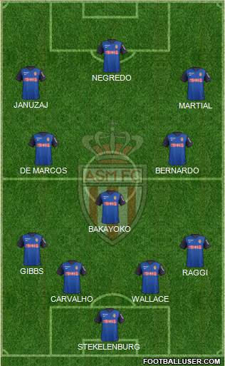 AS Monaco FC Formation 2015