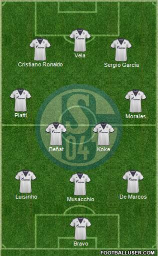 FC Schalke 04 Formation 2015