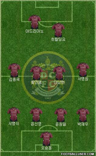 Daejeon Citizen Formation 2015