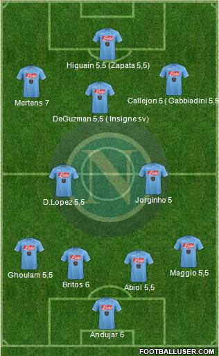 Napoli Formation 2015