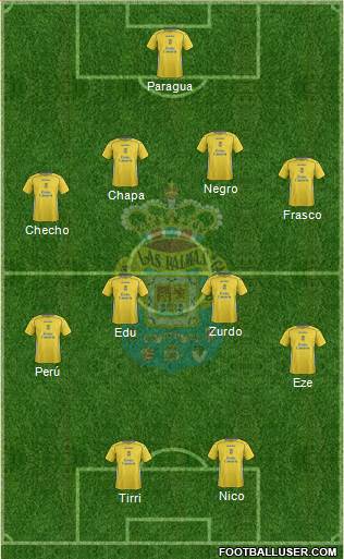 U.D. Las Palmas S.A.D. Formation 2015