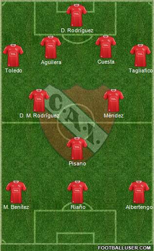 Independiente Formation 2015
