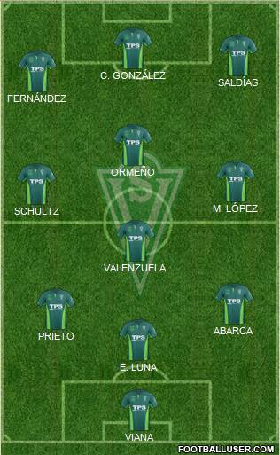 CD Santiago Wanderers S.A.D.P. Formation 2015