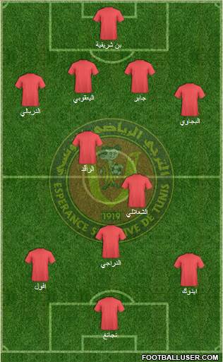 Espérance Sportive de Tunis Formation 2015