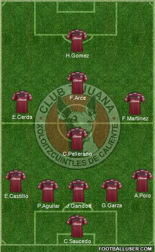 Xoloitzcuintles de Tijuana Formation 2015