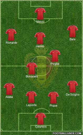 Belgium Formation 2015