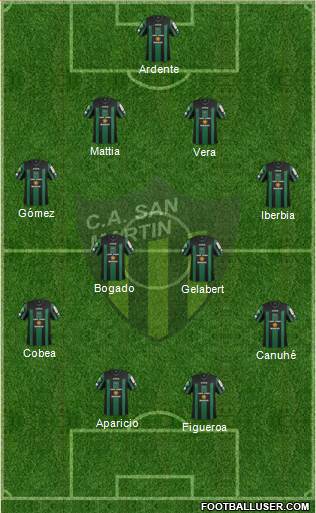 San Martín de San Juan Formation 2015