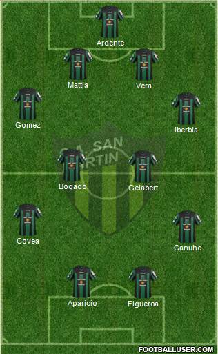 San Martín de San Juan Formation 2015