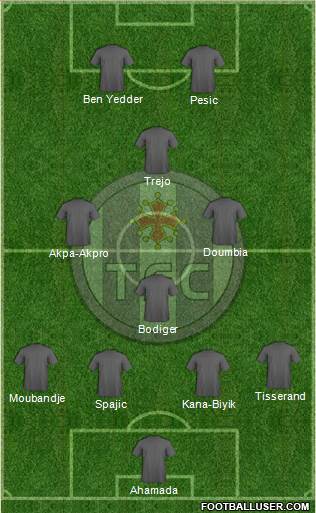 Toulouse Football Club Formation 2015