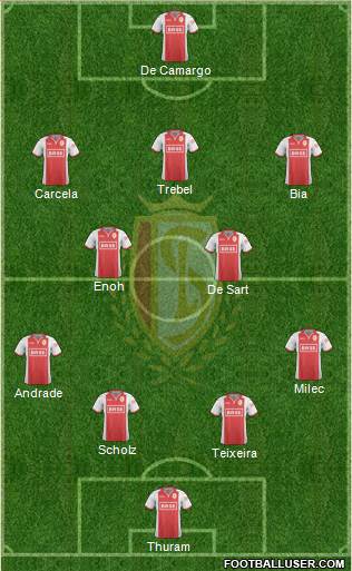 R Standard de Liège Formation 2015