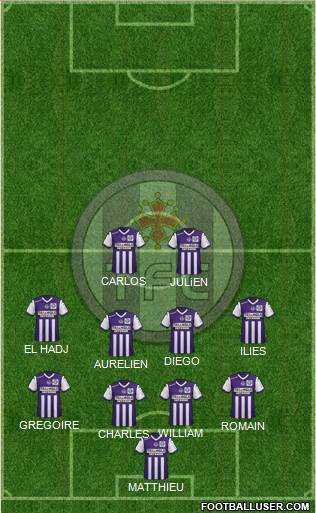 Toulouse Football Club Formation 2015