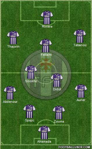 Toulouse Football Club Formation 2015