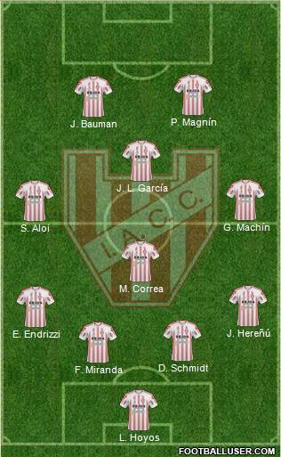 Instituto de Córdoba Formation 2015
