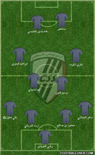 Club Sportif Sfaxien Formation 2015