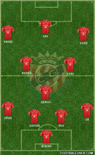 C. Gimnàstic Tarragona S.A.D. Formation 2015