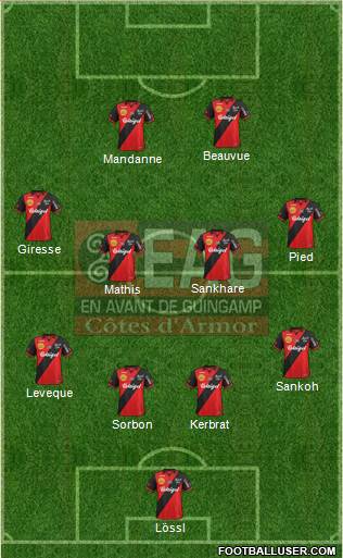 En Avant de Guingamp Formation 2015