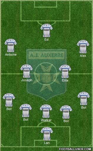 A.J. Auxerre Formation 2015