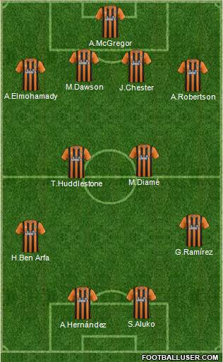 Hull City Formation 2015