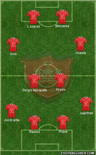 Persepolis Tehran Formation 2015