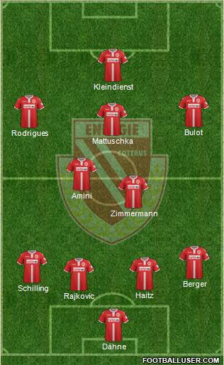 FC Energie Cottbus Formation 2015