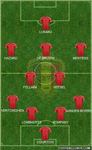 Belgium Formation 2015