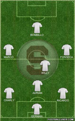 CD Saprissa Formation 2015