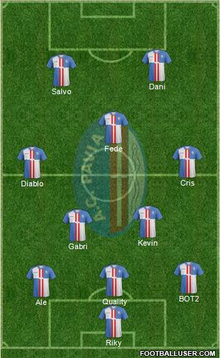 Pavia Formation 2015