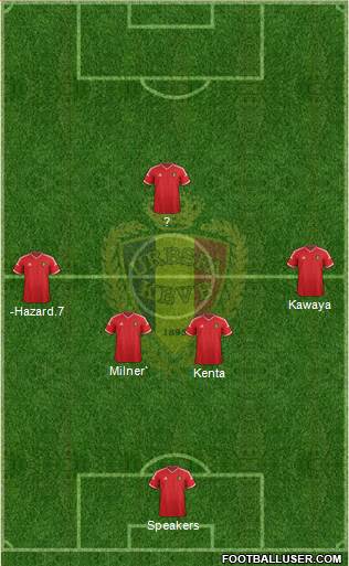 Belgium Formation 2015