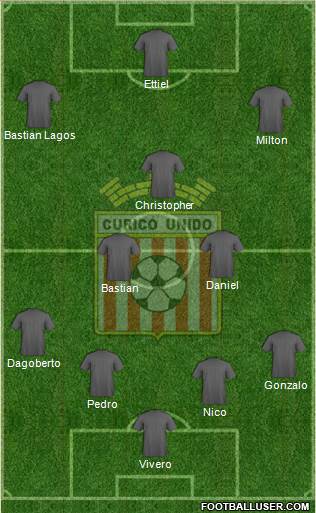 CD Provincial Curicó Unido Formation 2015