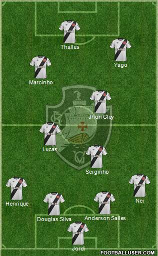 CR Vasco da Gama Formation 2015