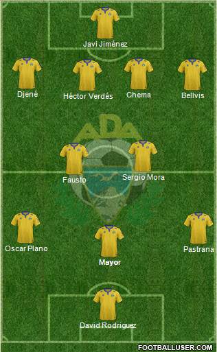 A.D. Alcorcón Formation 2015