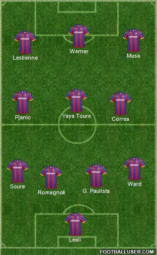 Crystal Palace Formation 2015