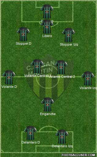 San Martín de San Juan Formation 2015