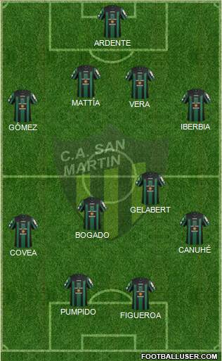 San Martín de San Juan Formation 2015