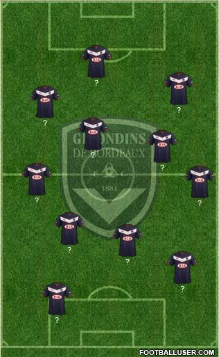 FC Girondins de Bordeaux Formation 2015
