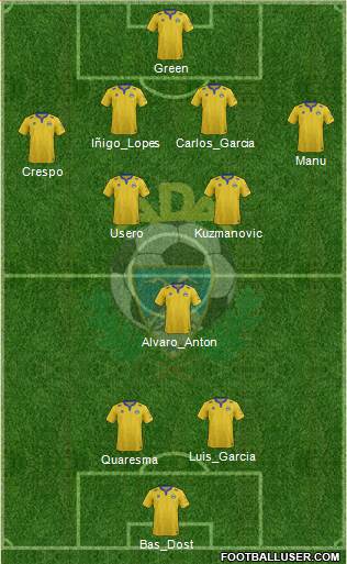 A.D. Alcorcón Formation 2015