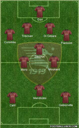 Salernitana Formation 2015