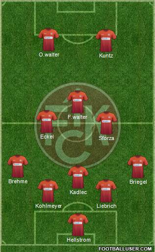 1.FC Kaiserslautern Formation 2015