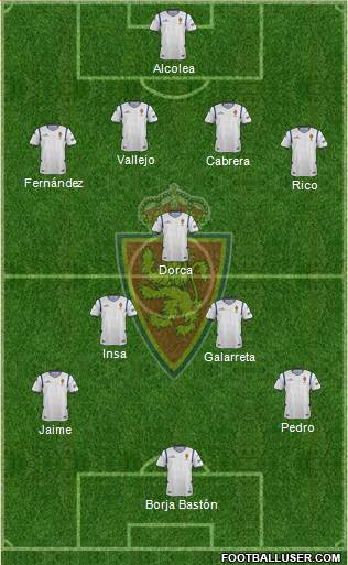 R. Zaragoza S.A.D. Formation 2015