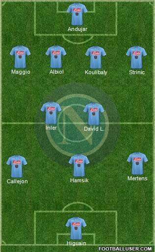 Napoli Formation 2015