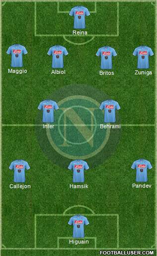 Napoli Formation 2015