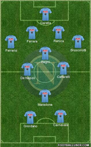 Napoli Formation 2015