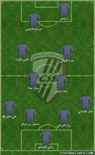 Club Sportif Sfaxien Formation 2015