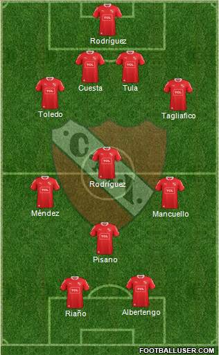 Independiente Formation 2015